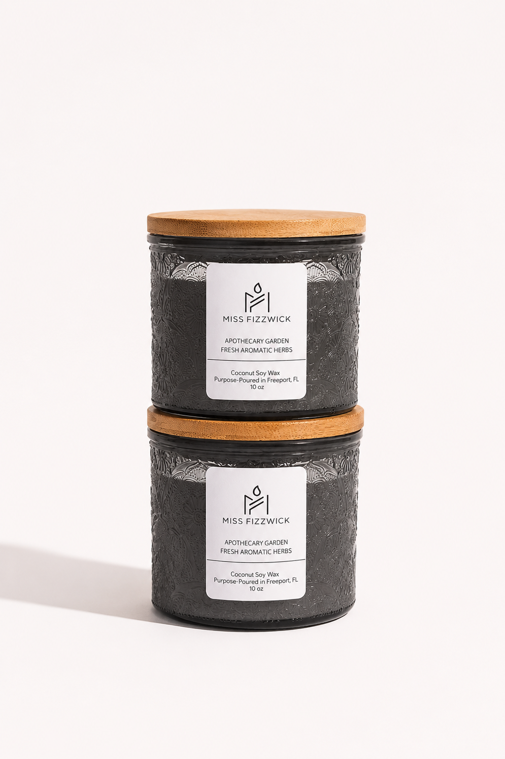 Apothecary Garden Coconut Soy Candle - 10 oz