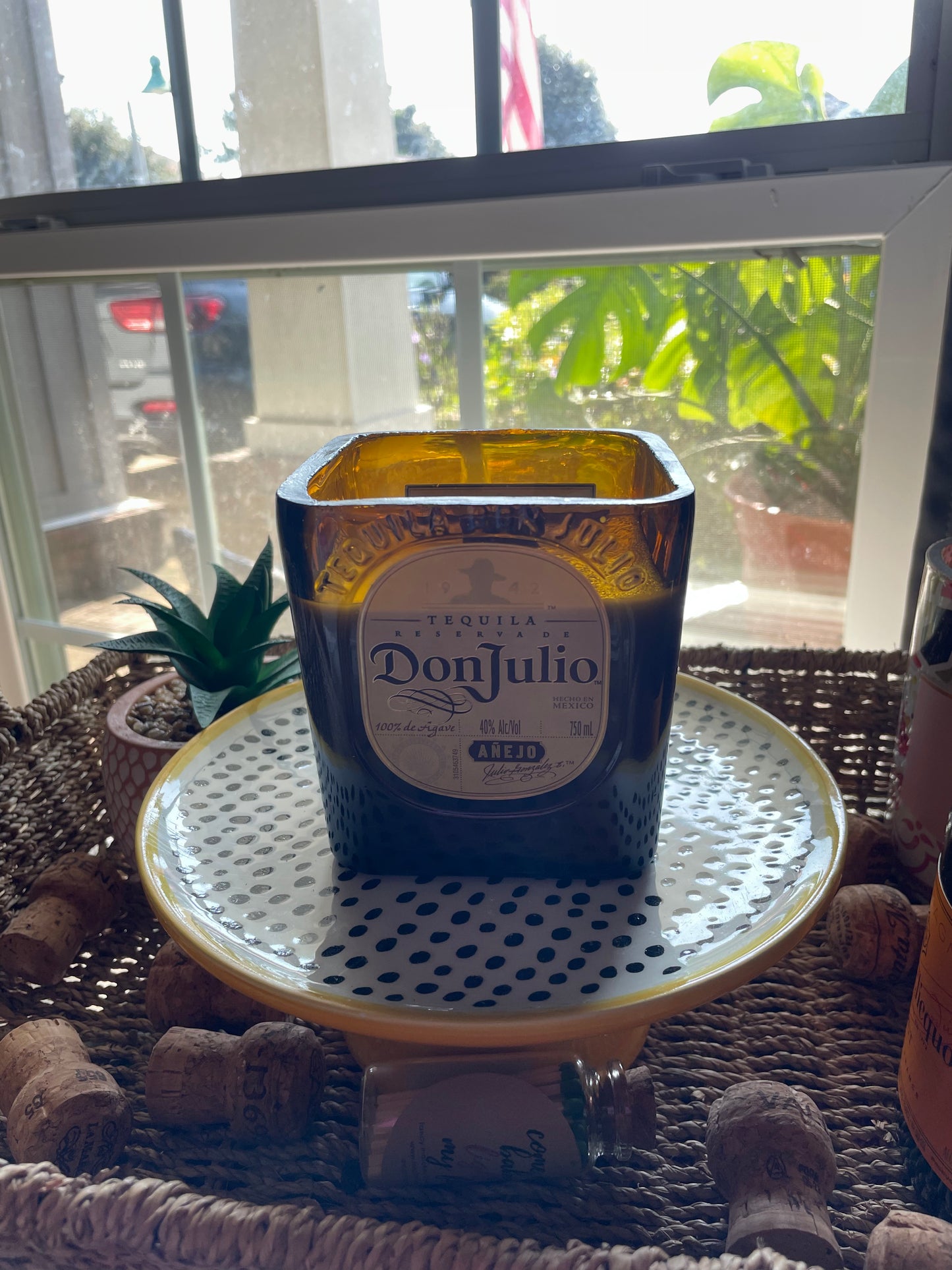 Sea Salt + Lime Don Julio Anejo Upcycled Candle