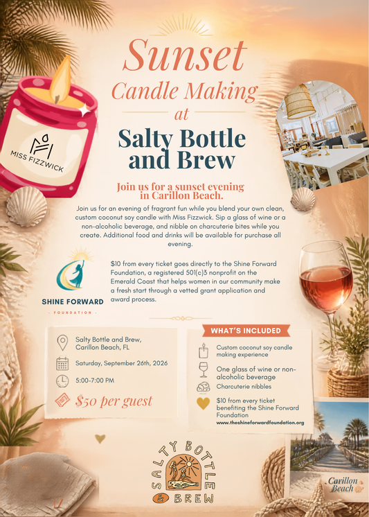 Sunset Candle Making at Salty Bottle and Brew